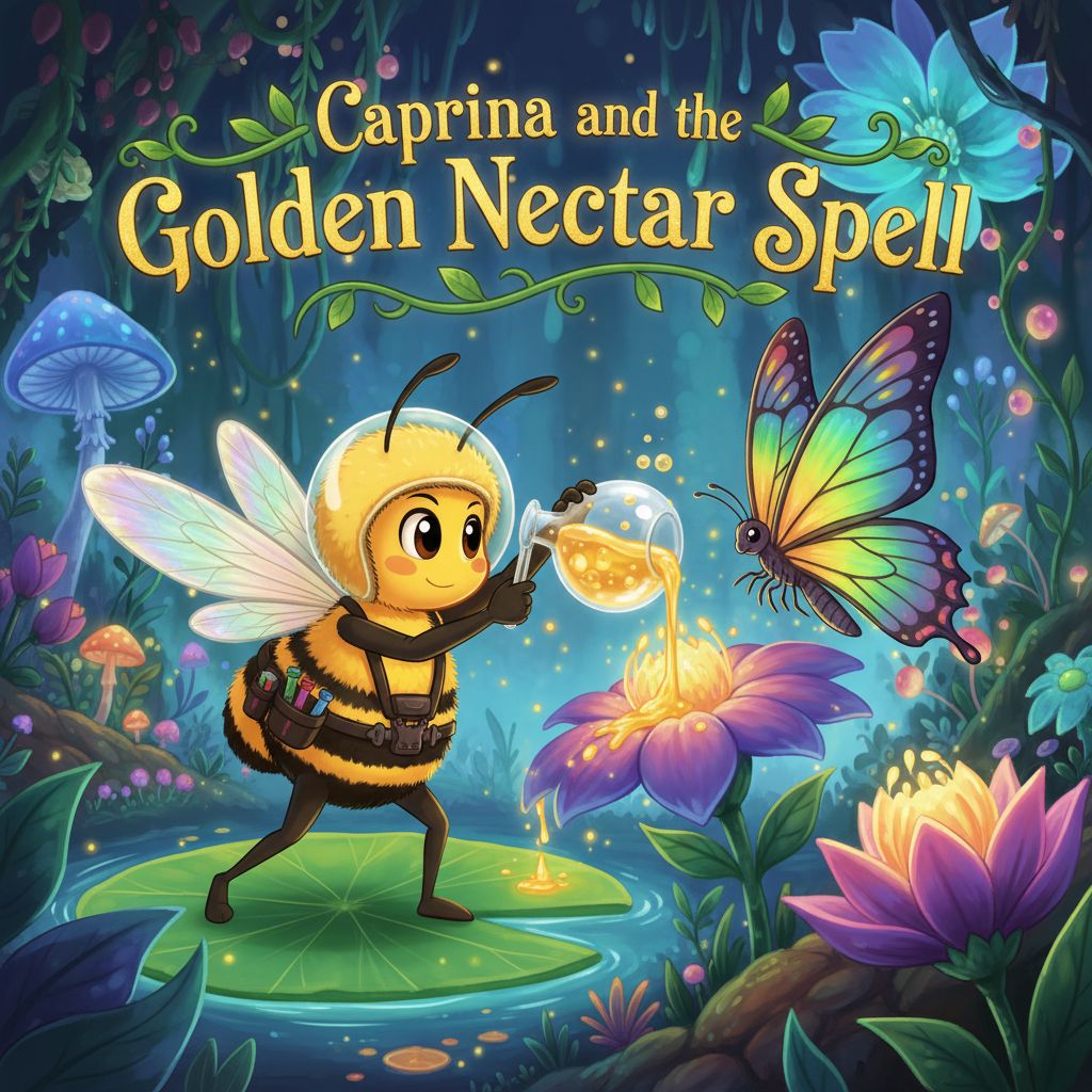 Children story about Caprina's adventures